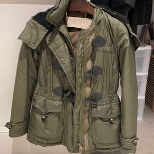 Authentic Burberry Brit Worthington Puffer with hood size XS